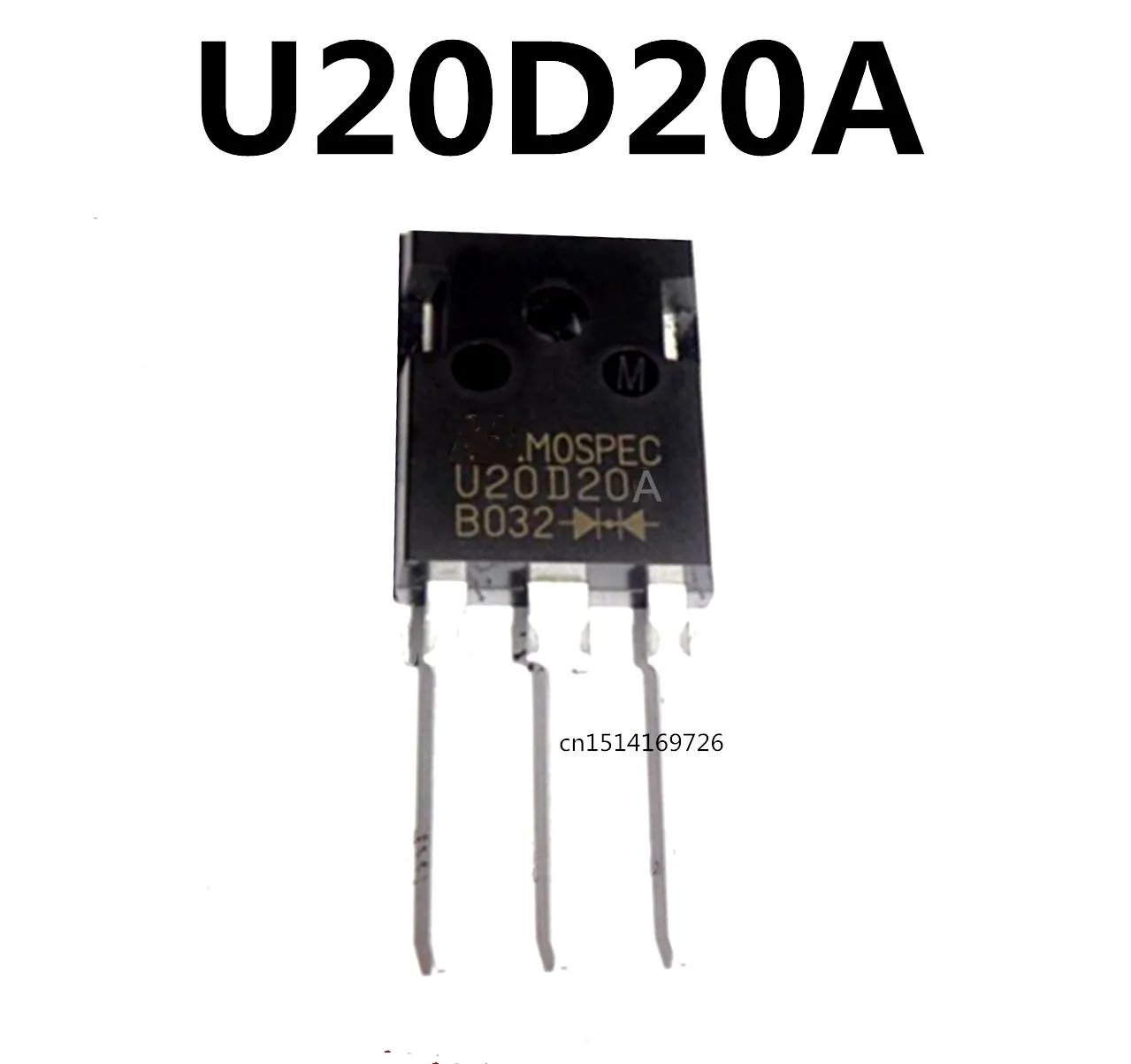 Оригинальный Новый 2 шт./U20D20A TO-247 | Электронные компоненты и принадлежности