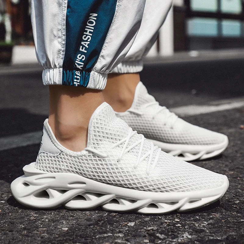 

Air Mesh Women Sneakers Comfortable Man Sneakers Non-Slip Waking Shoes Outdoor Jogging Shoes Platform Lightweight Shoes