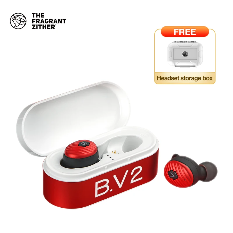 TFZ/ B.V2 TWS Ture Wireless Earphone Bluetooth 5.0 With Charge Case3D Stereo Sound Earphone with Dual Microphone