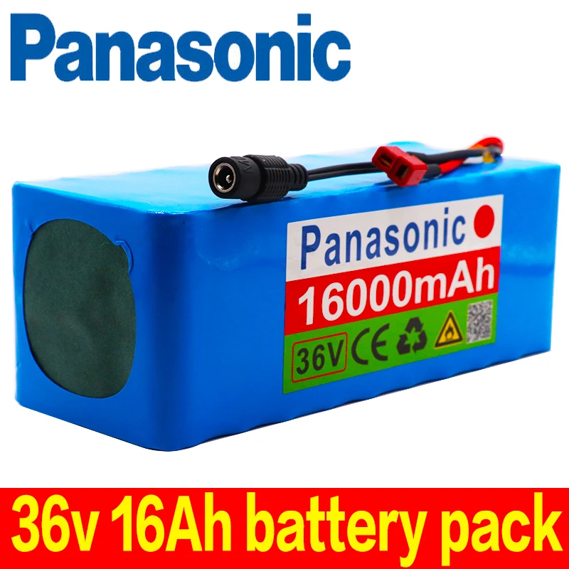 Оригинальный аккумулятор Panasonic 36V 10S4P 16Ah 36v 18650 500W 42V 16000mAh для электровелосипед