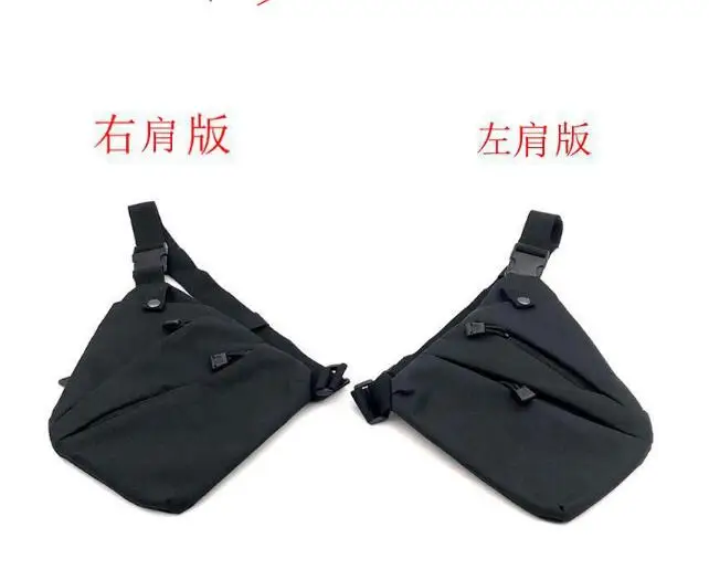 

LDD125 actical storage gun bag, one shoulder anti-theft bag, men's chest bag, cross body leisure sports waist bag