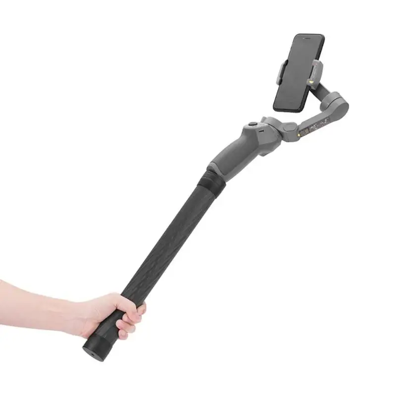 Карбоновый Удлинительный стержень палка для DJI OSMO Mobile 3 ручной карданный