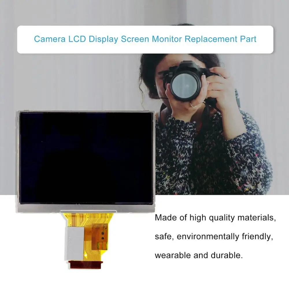 For Canon 6D 60D 600D LCD SLR LCD with backlight Super Clear Durable Digital Camera LCD Parts Replacement