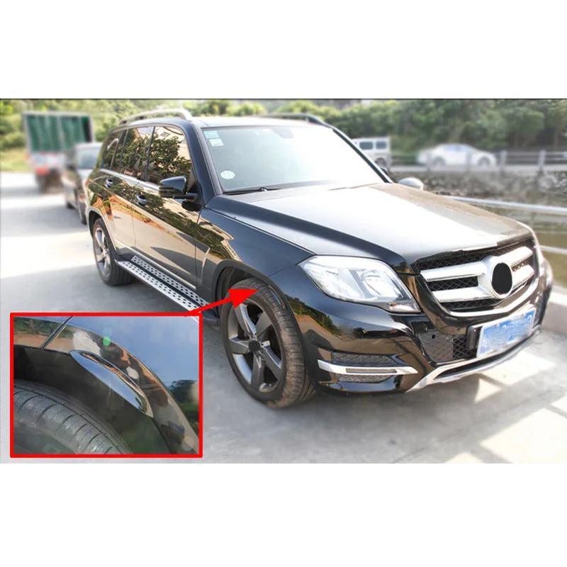 4 шт. DC12-24V 8 Вт 4 светодиодный s автомобильный крыло Колеса брови красочный окружающий светильник Декор 360 ° ABS автомобильная светодиодная лампа на колесо