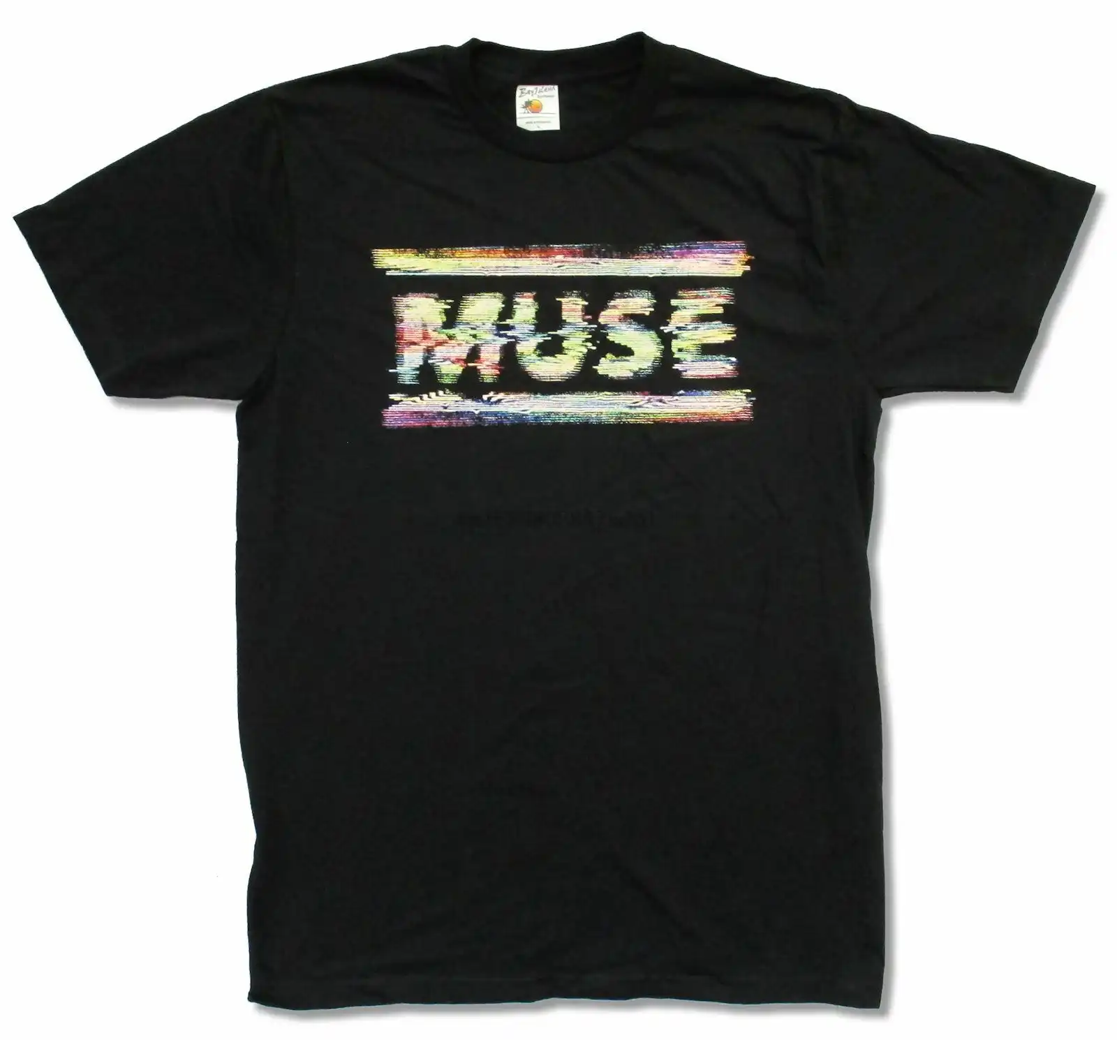 muse static image black t shirt new official band merch 2019