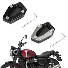 Areyourshop для TRIUMPH STREET Твин- подножка увеличительная пластина алюминиевые мотоциклетные Чехлы подставки запчасти