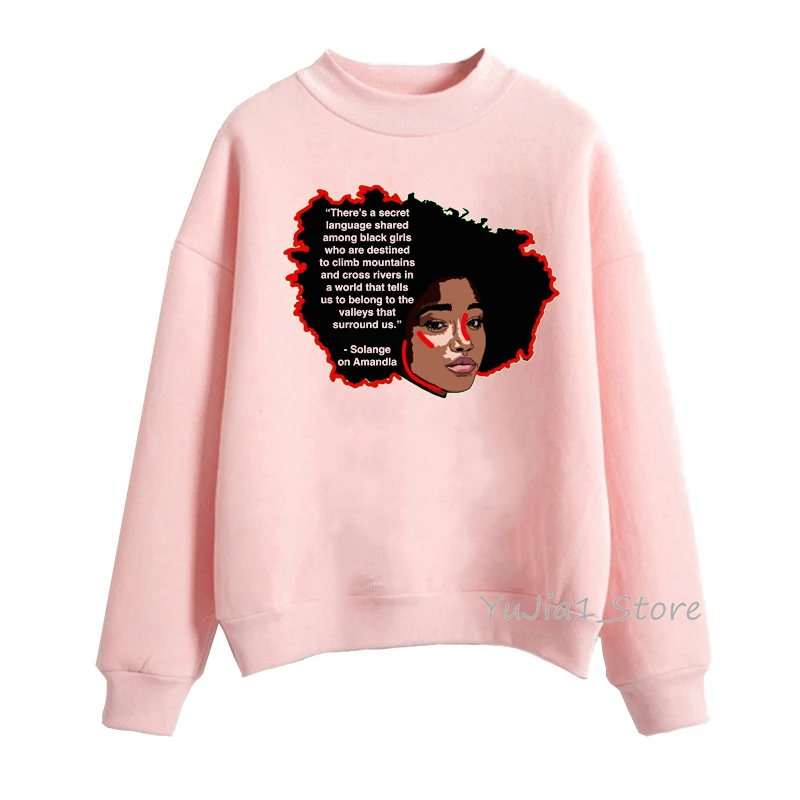 Y11115P Vogue the melanin bunch толстовки женские черные девушки лучшие друзья ТВ шоу уличная забавная графическая толстовка с капюшоном женская одежда - Цвет: Y11115P