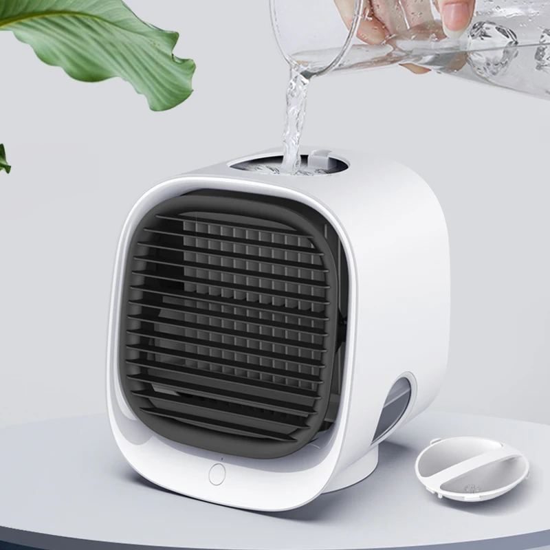 Portable Air Cooler Desktop Super Quiet Mini Conditioner Ice Fan for Home Office Room SCVD889 | Обустройство дома