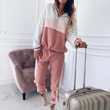 

Autumn Tracksuit Women Two Piece Set Top And Pants Sweat Suits Women Two Piece Outfits Warm Track Suit Sweatsuit 2 Piece Set