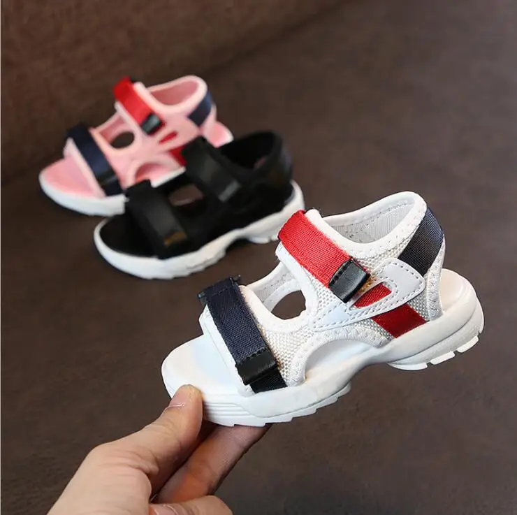 Sandalias deportivas de moda para niños y niñas, zapatos cómodos de playa,  informales, para verano, 2020 - AliExpress Madre y niños