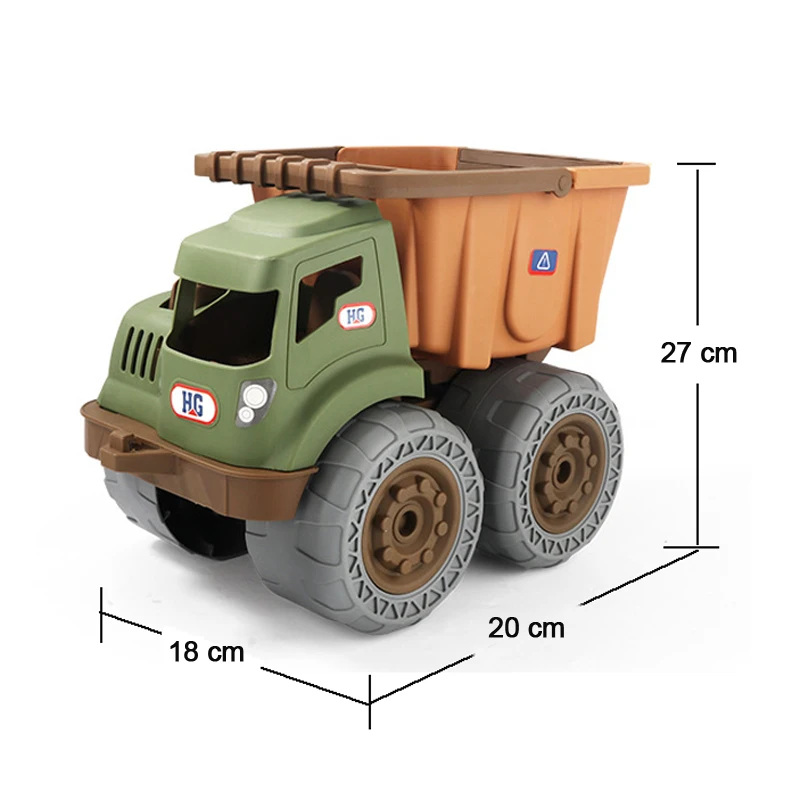Very best  New Beach Toy Excavator Mixer Truck Dump Truck Engineering Vehicle Playing With Sand Glide Hot Sale