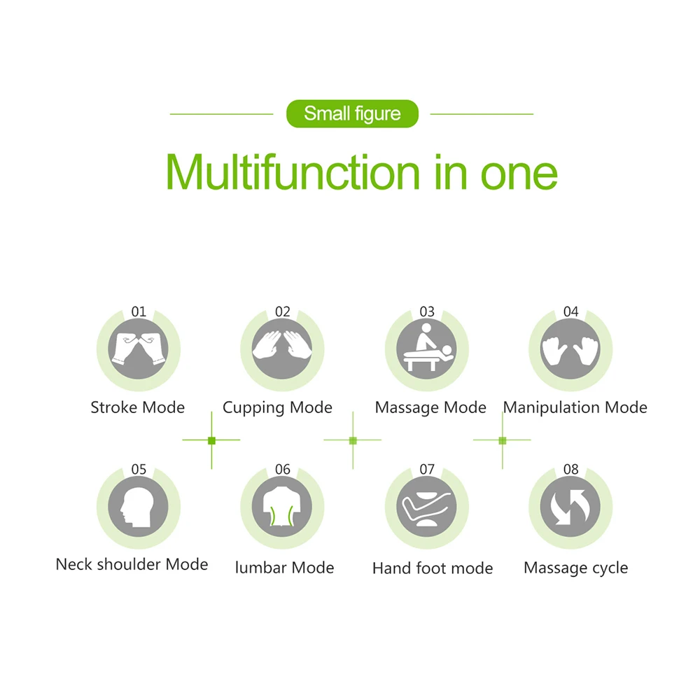 OLIECO USB Перезаряжаемый импульсный массажер электрический мышечный Стимулятор Tens акупунктурная терапия портативный в спине полная боль в теле