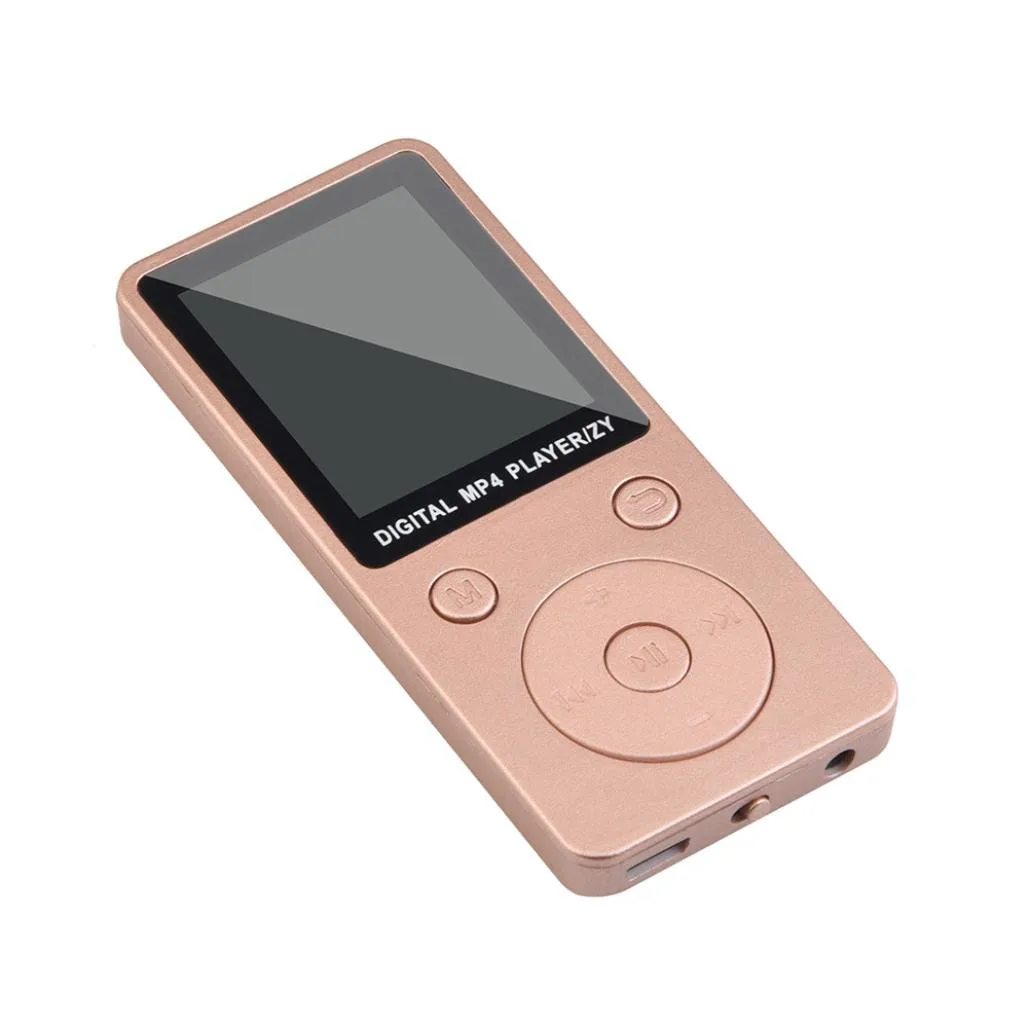 2018 Fashion Portable MP3/MP4 Lossless Sound Music Player FM Recorder USB Hi fi Music Player With sd card