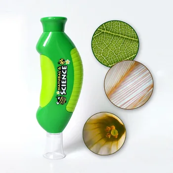 

Mini Handheld Microscope Children Portable Microscope Scientific Education Insect Observation Exploration Toy Gift for Kid