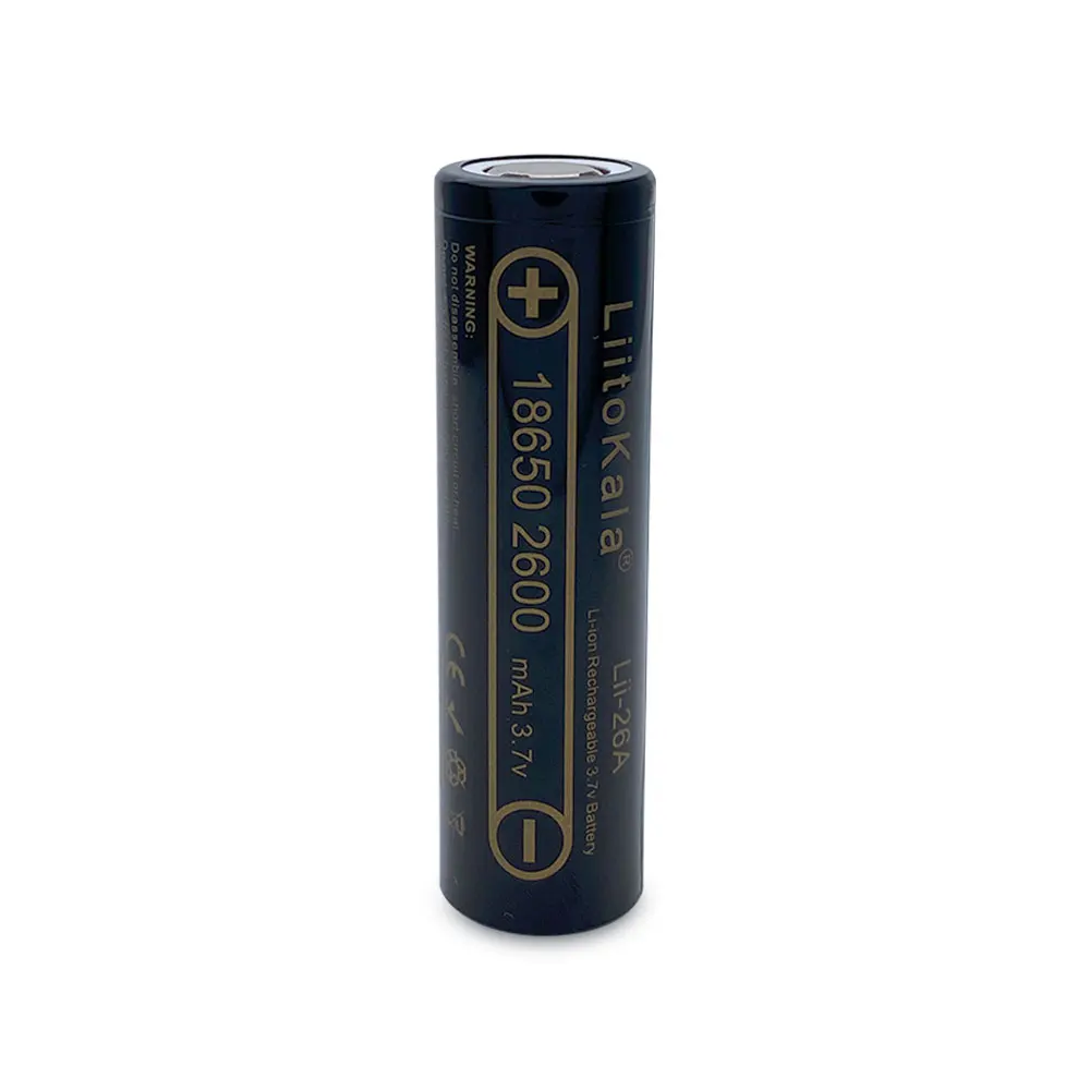 100% Новый оригинальный LiitoKala Lii 26A 18650 аккумуляторная батарея 2600mAh 3 7v литиевая для