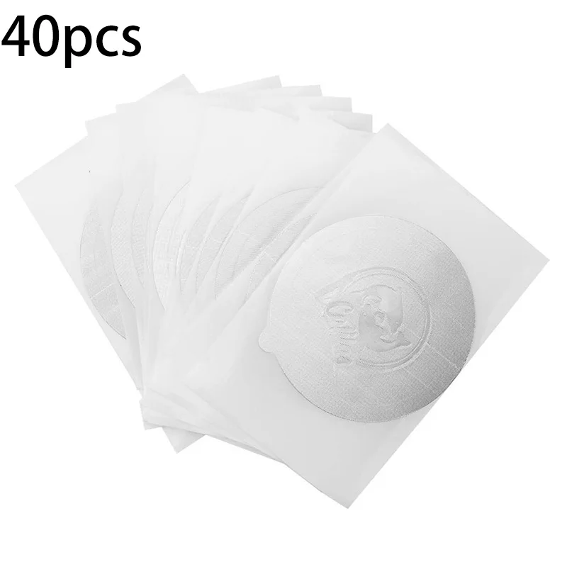

40/100/120*Coffee Capsule Aluminum Foil Lid Sticker Single Use For Nespresso Vertuo Repalcment Part
