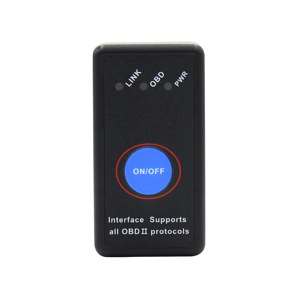 Мини ELM 327 Bluetooth 4 0 с выключателем питания инструмент для сканирования интерфейса