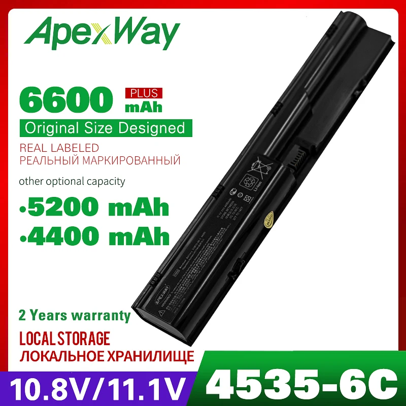 11 1 В Аккумулятор для ноутбука Hp HSTNN XB2O XB2R XB2T PR06 ProBook 4535s 4330s 4331s 4341s 4530s|battery for hp|laptop