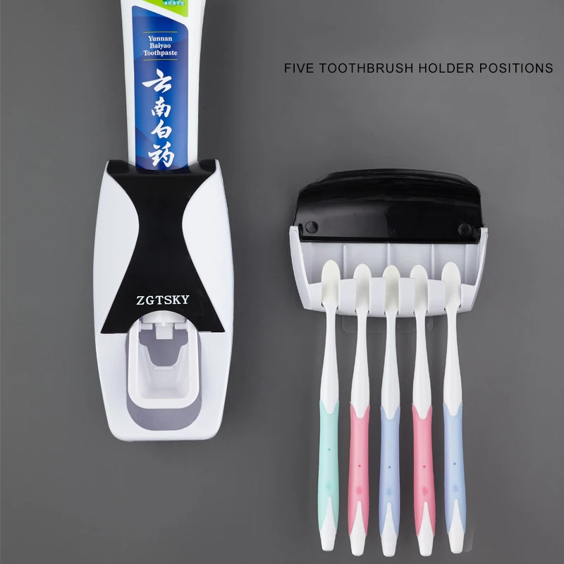 Automatic Squeezer Toothpaste Dispenser