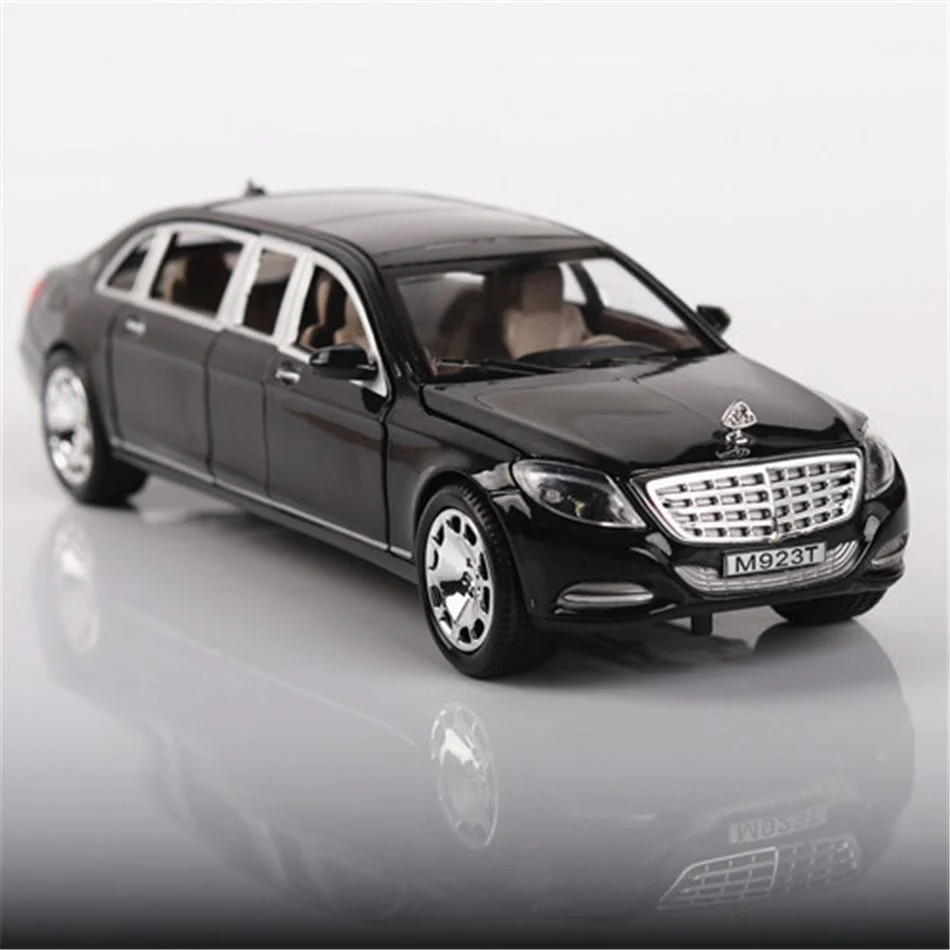 Модель металлического автомобиля Maybach S600 модель литая сплав высота имитация