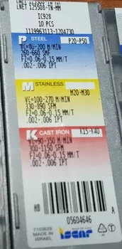 

10 PCS ISCAR CARBIDE INSERT LNET125508 TN IC928