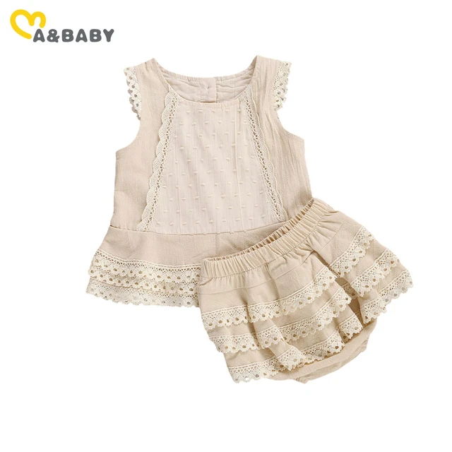 Ma & Baby-Conjunto de ropa para y niña de meses a 4 años,