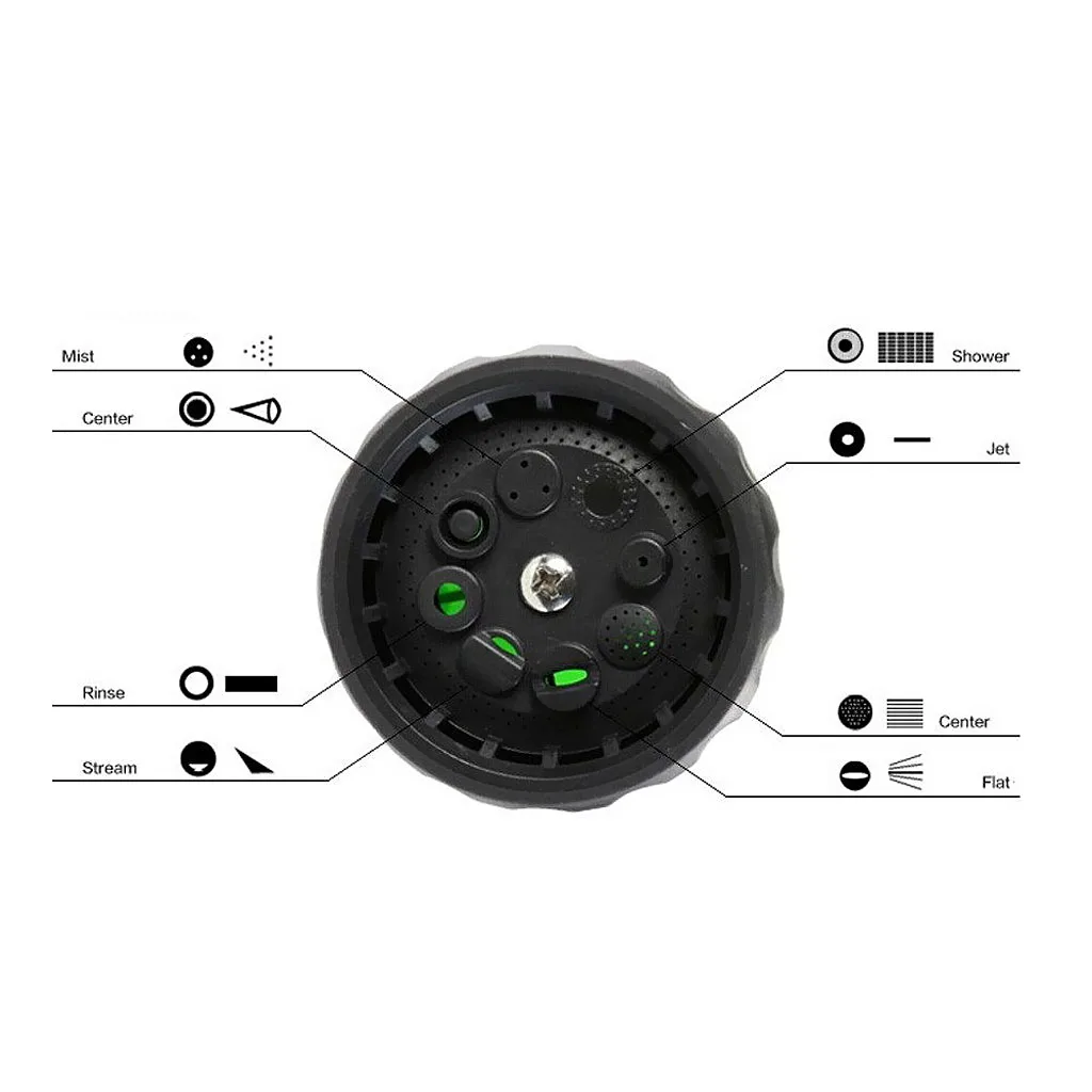 Plastic Multifuction Foam Squirt Lances,Car Wash Water Spray ,8 Kinds of Spray