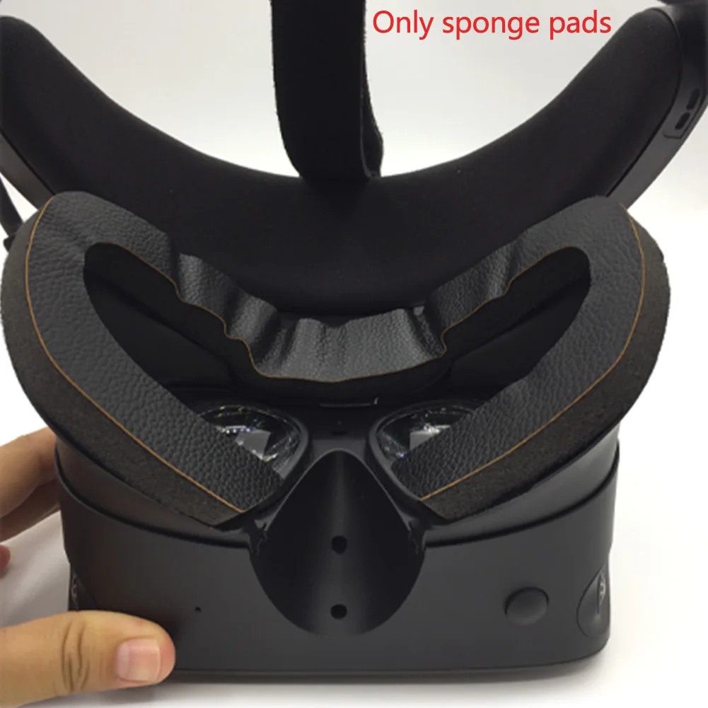 Сменная пена маска для глаз подарок дышащий коврик VR игровая гарнитура многоразовая подушка для лица мягкие Аксессуары для Oculus Rift S
