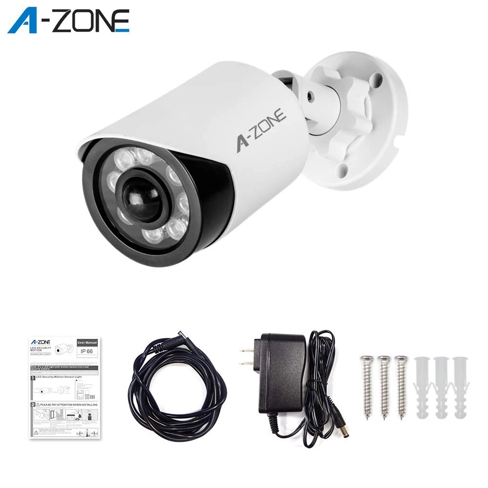 A ZONE Fake Camera Dummy CCTV Surveillance Camera Outdoor PIR Motion