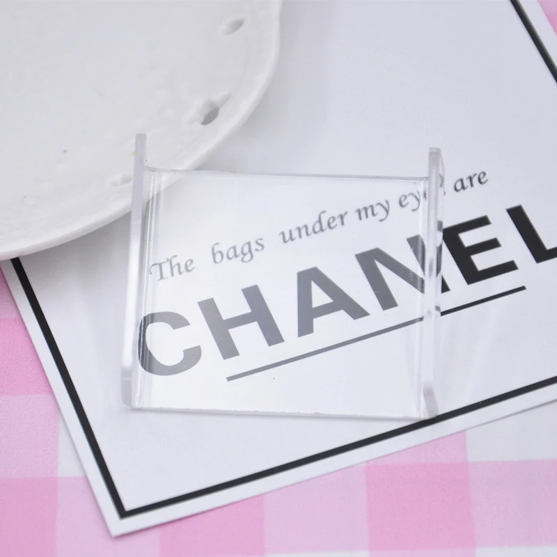 

U Type Transparent Acrylic Pressure Plate Tool Accessories DIY Scale Board Pad Pottery Clay Mud Crafts