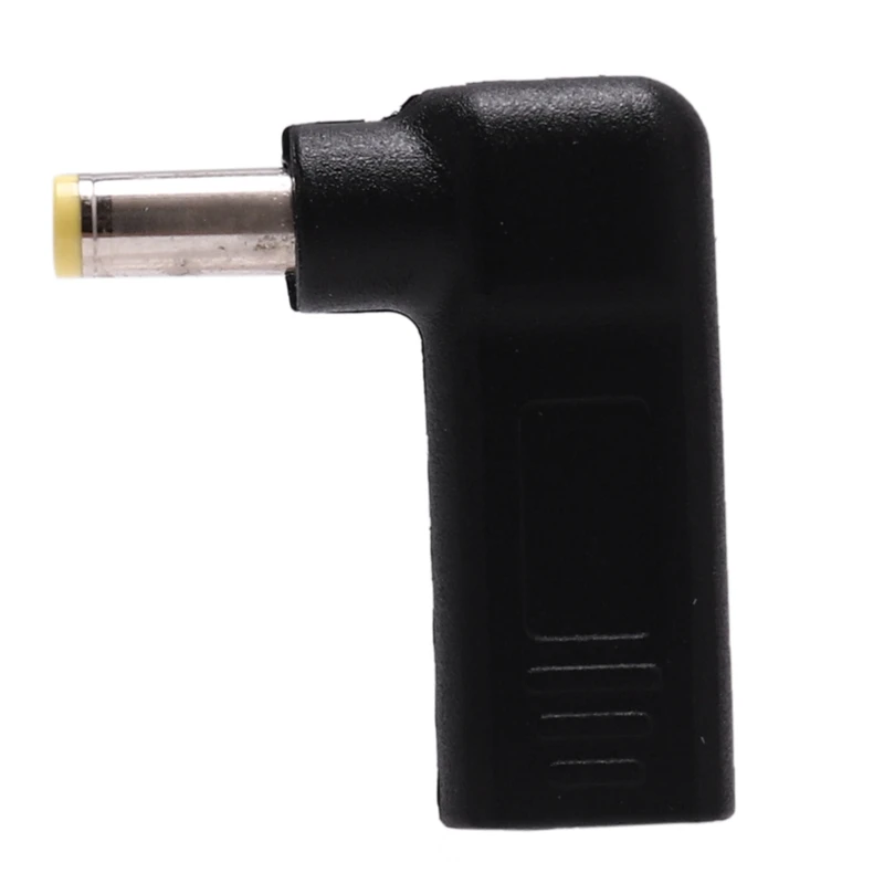USB 3,1 type C USB-C в DC 19V 5,5x1,7mm адаптер PD эмулятор триггер 90 градусов под углом для ноутбука