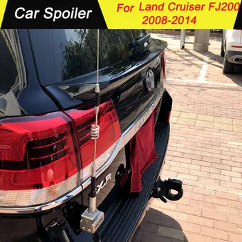 

ABS Material Spoiler For Land Cruiser FJ200 2008-2014 Primer Color Car Tail Wing Decoration Rear Spoiler For Land Cruiser FJ200