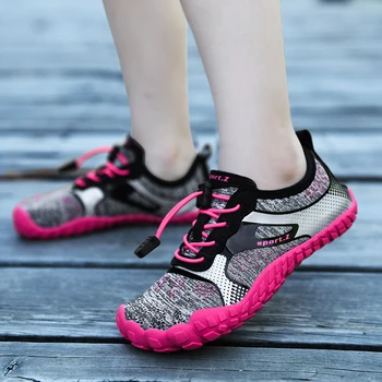 

Children Aqua Shoes Summer Water Shoes Breathable Non-slip Sport Mesh Solid Color Sneaker Kids Boys Girls Beach Shoes