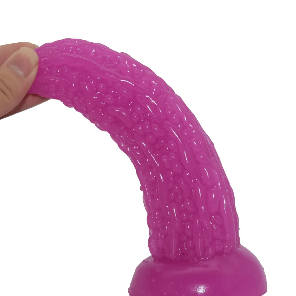 Luukビッグディルド野菜ゴーヤでサクションカップ大人のおもちゃ肛門プラグいちゃつくマスターベーション製品 - AliExpress