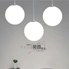 Modern white glass ball pendant light simple modern 3head 5head Combination pendant lamp industrial decor home lighting LED lamp ► Photo 3/6