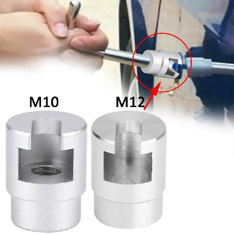 

M10 M12 Car Dent Repair Puller Head Paintless Removal Adapter Screw Hammer Pulling Tabs