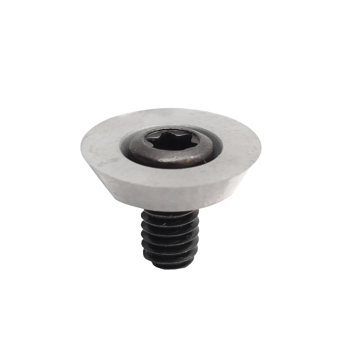 

10Pcs Round Carbide Insert Cutter with Screws for Ci3 Wood Turning Tool 12mm