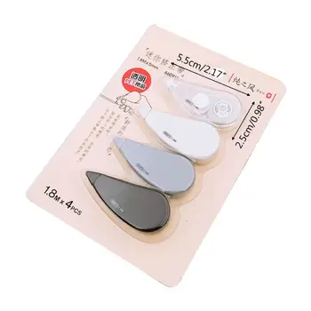 

4pcs/set Mini Correction Tape Corrector Kids Student Altered Tapes School Supply Y51A