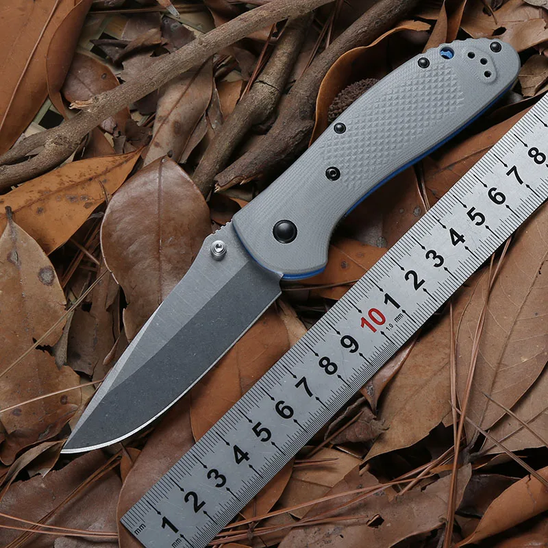 

DICORIA BM 550 551 440C blade folding knife G10 handle Copper washer hunting camping Pocket knives outdoor Survival EDC Tools
