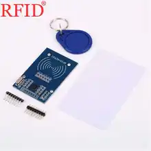 MFRC-522 RC522 RFID NFC считыватель RF IC карты Индуктивный сенсор модуль для Arduino S50 NFC карты брелок карты контроля доступа