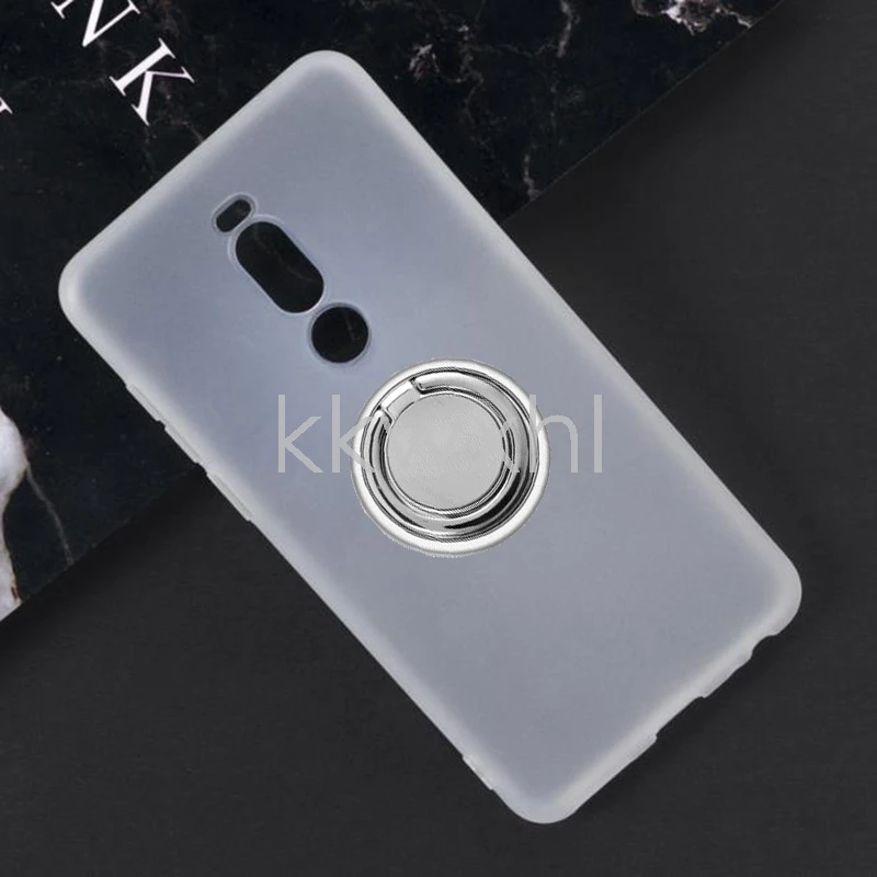 cases for meizu belt For Meizu M6 M6s MX6 M5 M3 Note 8 X8 A5 M5c M5s Pro 6 7 Plus U10 U20 Back Ring Holder Bracket Phone Case TPU Soft Silicone Cover cases for meizu back