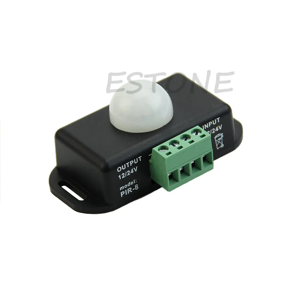 

Automatic DC 12V-24V 6A Infrared PIR Motion Sensor Switch For LED light Useful Auto Brake System Parts