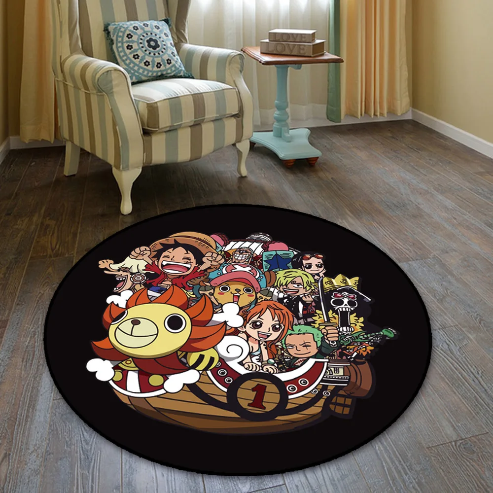 Аниме one piece Luffy Chopper напольный коврик квадратный ковер для спальни кухни гостиной нескользящий коврик - Цвет: Style 7