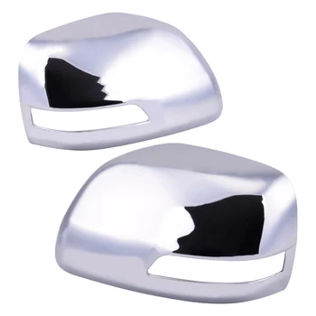 

2pcs Rearview Mirror Cover Cap ABS Chrome fit for Toyota Land Cruiser Prado FJ150 150 2010-2012 2013 2014 2015 2016 2017 2018