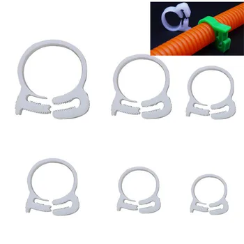 

Plastic Hose Connection Fixed Clips Adjustable pipe clamp Tightening tool Drip Tubing Hoop Buckle Strong Plumbing Fastener