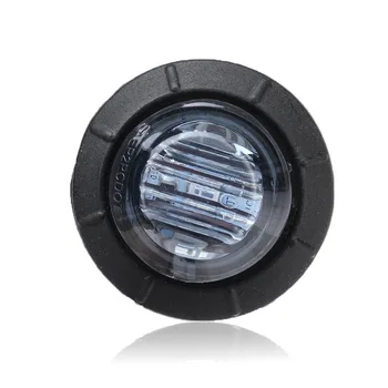 

20pcs/Set Side Marker lights Amber/Red 3/4" LED Bullet Light Smoked IP 67