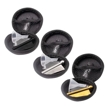 

Portable Smoking Set Pipe Snuff Bottle Storage Pill Box 5 Piece Set - Random