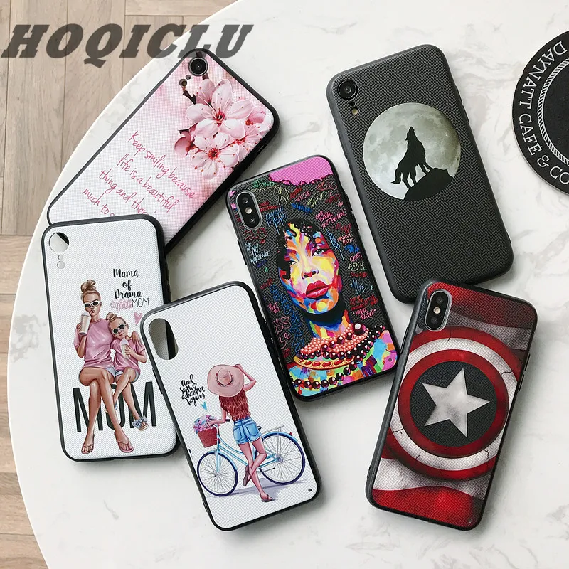 

Delicate Phone Cover Empaistic Case for IPhone 8 7 Plus 6 6S 5 5S 5C SE Soft TPU Silicone Cover for IPhone X XS MAX Xr Case