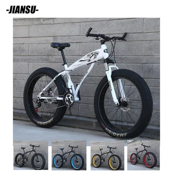 

sale for snow bikes, mountain roads and dirt roads, 4.0 mountain bike tires, dual disc brakes, 26/24 inch