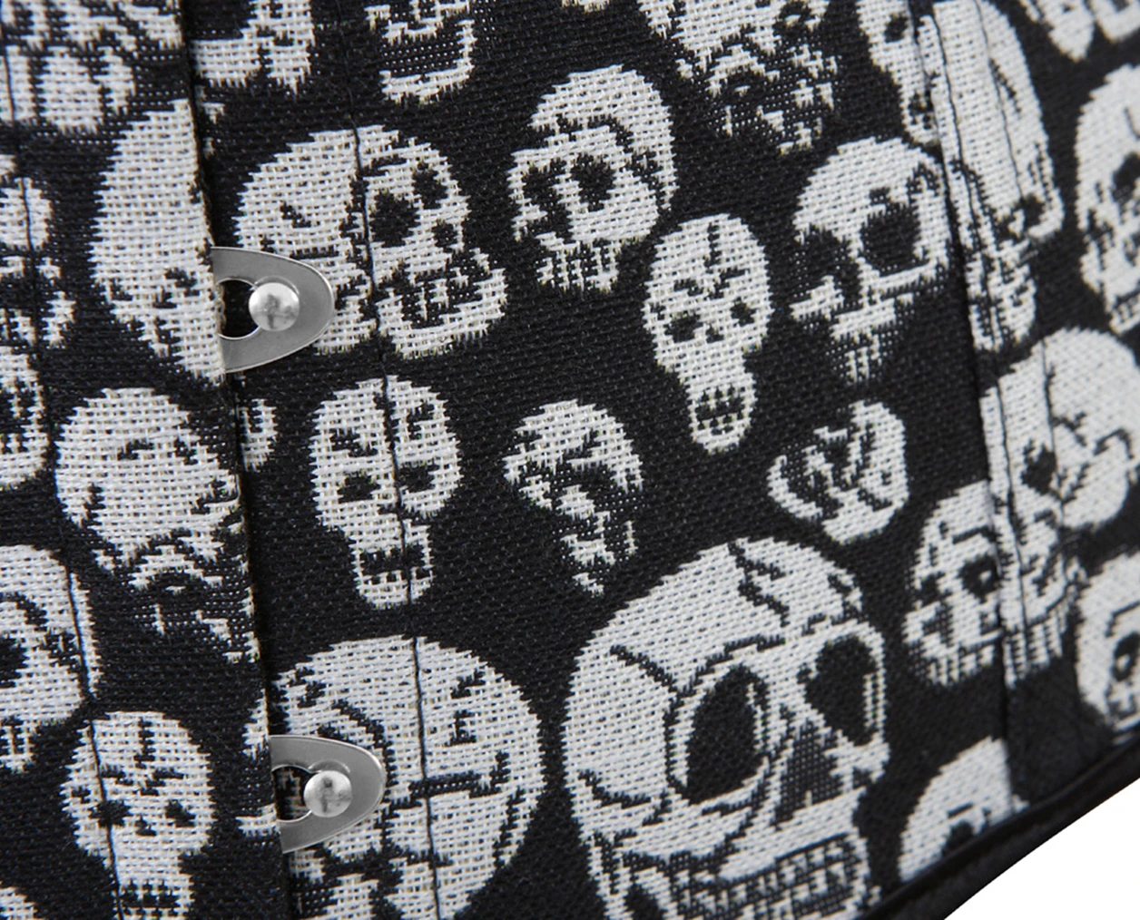 Gothic Burlesque Sexy Skull Shirt Corset Woman Erotic Corset Mujer Lingerie Corgested Bustiers Top Masquerade Party Costumes